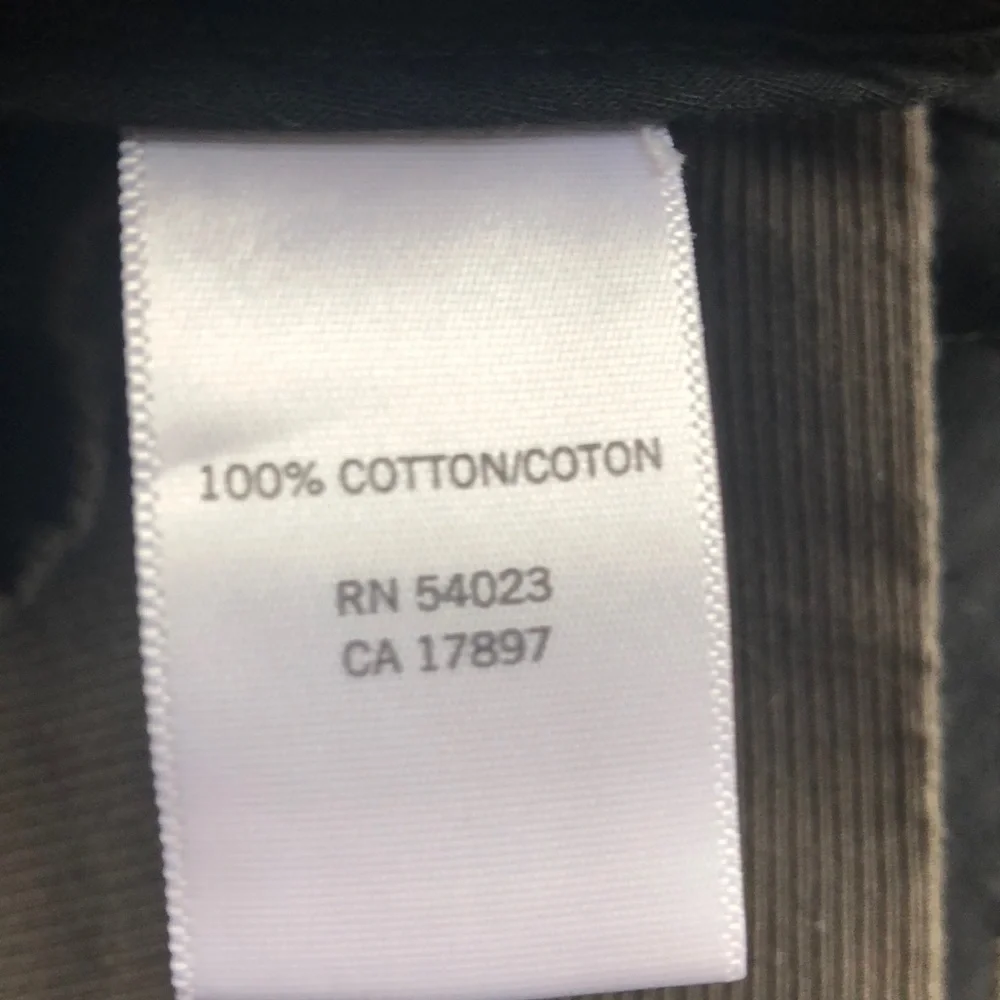 Banana Republic Men's Olive Green Tan Brown Corduroy Straight Leg Pants Sz 34/32
